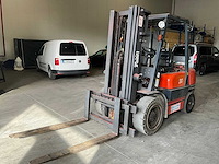 2007 tailift vorkheftruck - free lift - 3000kg - afbeelding 1 van  21