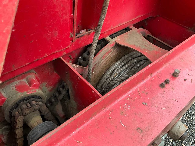 2007 tajfun egv 60a 6ton bosbouwlier - afbeelding 5 van  18