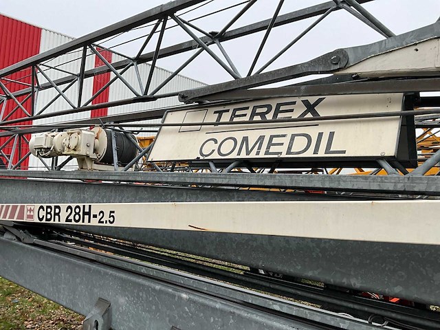 2007 terex/comedil cbr 28h-2.5 torenkraan - afbeelding 11 van  37