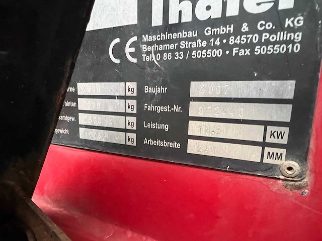 2007 thaler kl222/a kniklader - afbeelding 7 van  8