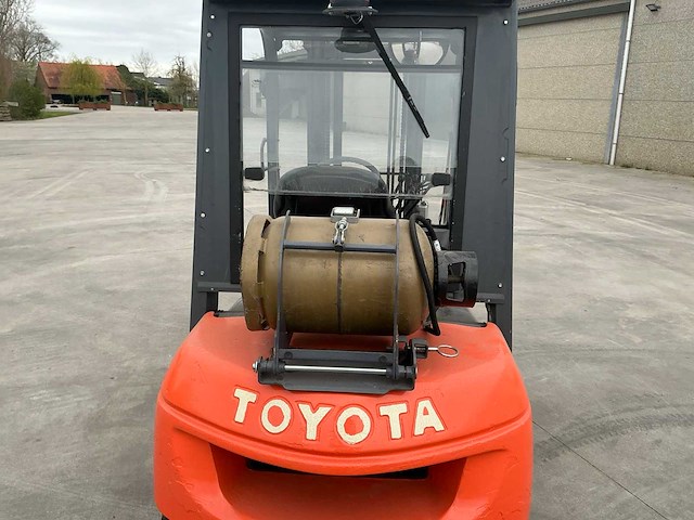 2007 toyota 42-7fgf25 vorkheftruck - afbeelding 17 van  82