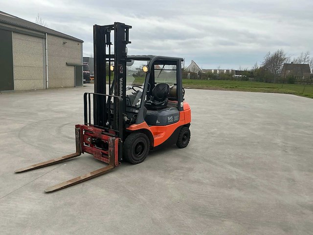 2007 toyota 42-7fgf25 vorkheftruck - afbeelding 1 van  59