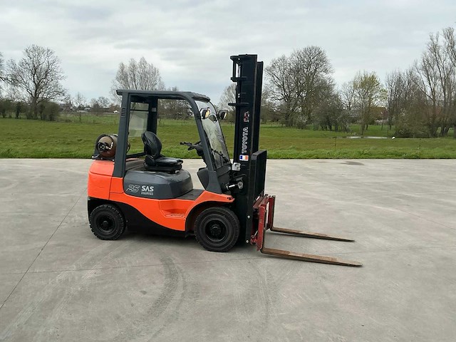 2007 toyota 42-7fgf25 vorkheftruck - afbeelding 13 van  59