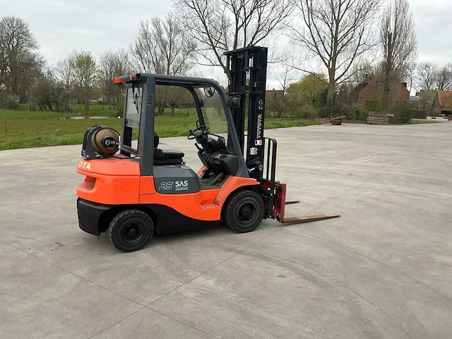 2007 toyota 42-7fgf25 vorkheftruck - afbeelding 16 van  59