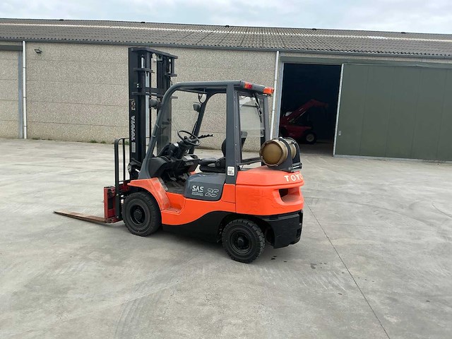 2007 toyota 42-7fgf25 vorkheftruck - afbeelding 26 van  59