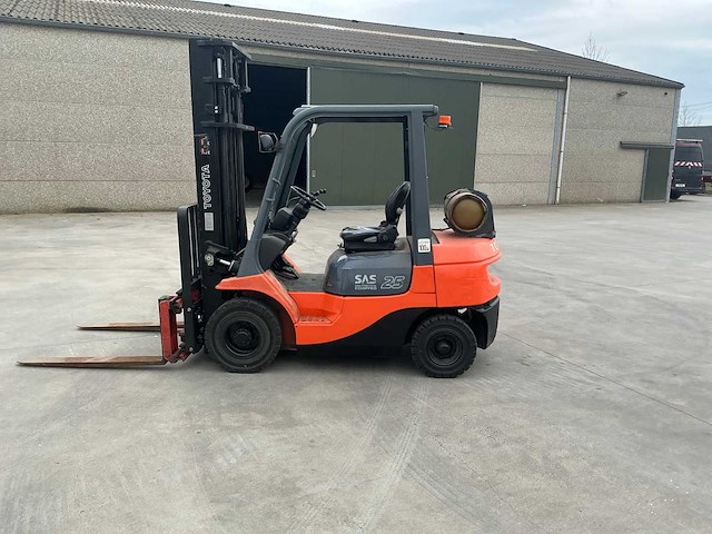 2007 toyota 42-7fgf25 vorkheftruck - afbeelding 28 van  59