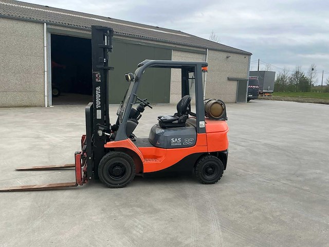 2007 toyota 42-7fgf25 vorkheftruck - afbeelding 29 van  59