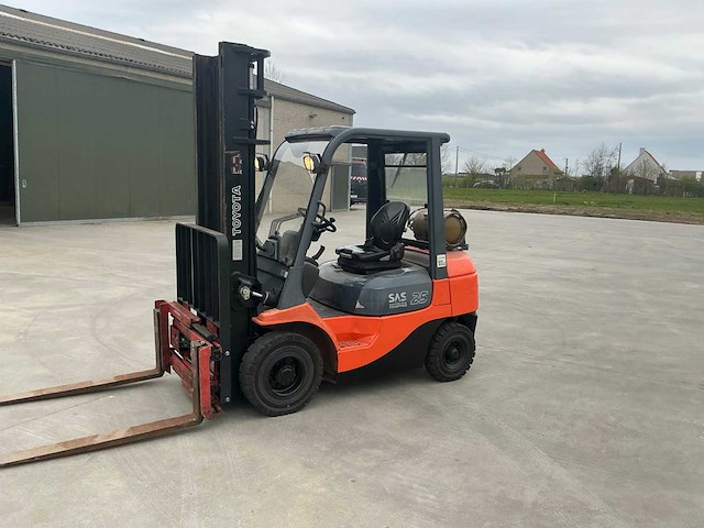 2007 toyota 42-7fgf25 vorkheftruck - afbeelding 30 van  59