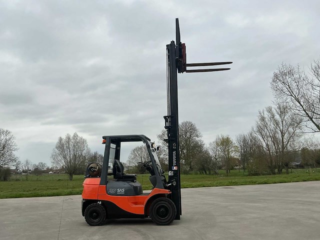 2007 toyota 42-7fgf25 vorkheftruck - afbeelding 33 van  59