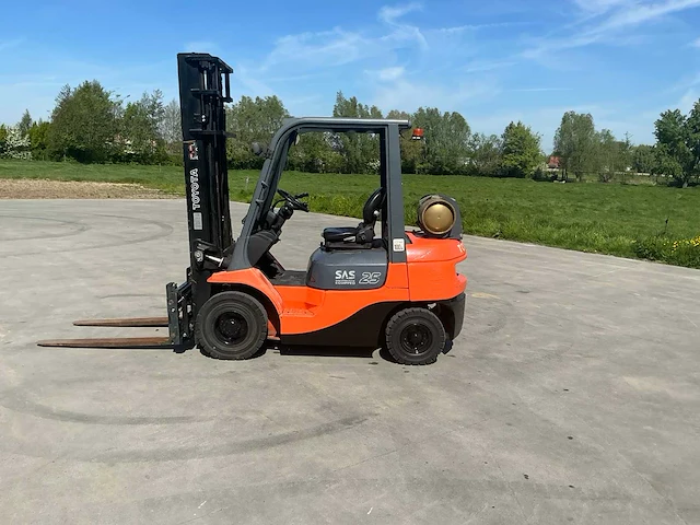 2007 toyota 42-7fgf25 vorkheftruck - afbeelding 48 van  82