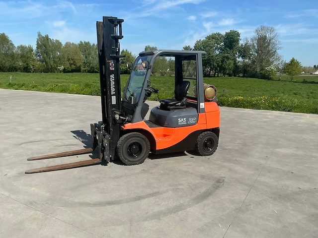 2007 toyota 42-7fgf25 vorkheftruck - afbeelding 16 van  31