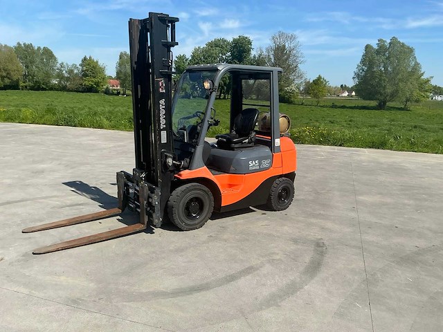 2007 toyota 42-7fgf25 vorkheftruck - afbeelding 17 van  31