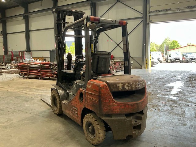 2007 toyota 52-8fd25 vorkheftruck - afbeelding 16 van  22