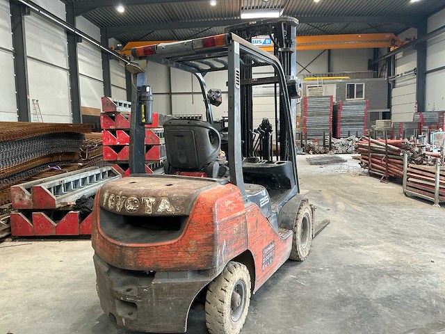2007 toyota 52-8fd25 vorkheftruck - afbeelding 18 van  22