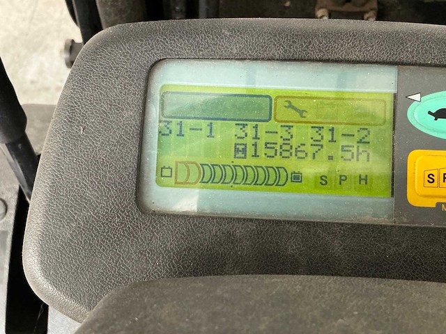 2007 toyota 7fbef18 vorkheftruck - afbeelding 9 van  11