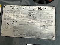 2007 toyota 7fbef18 vorkheftruck - afbeelding 11 van  11