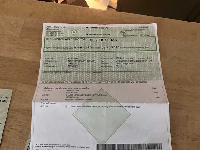 2007 toyota yaris personenauto - afbeelding 24 van  24