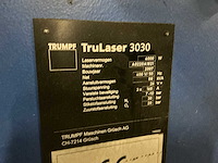 2007 trumpf trulaser 3030 lasersnijmachine - afbeelding 22 van  30