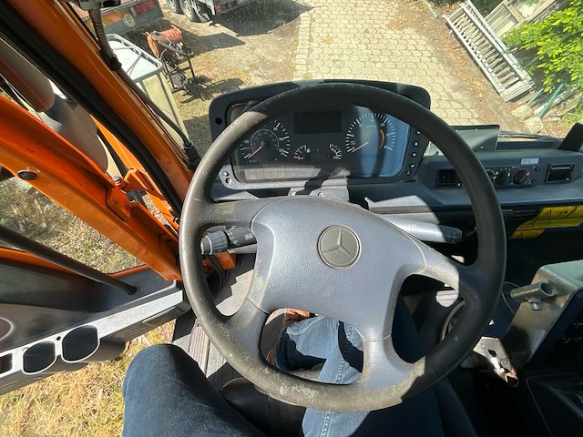 2007 unimog 405/12 mercedes benzine - afbeelding 7 van  52