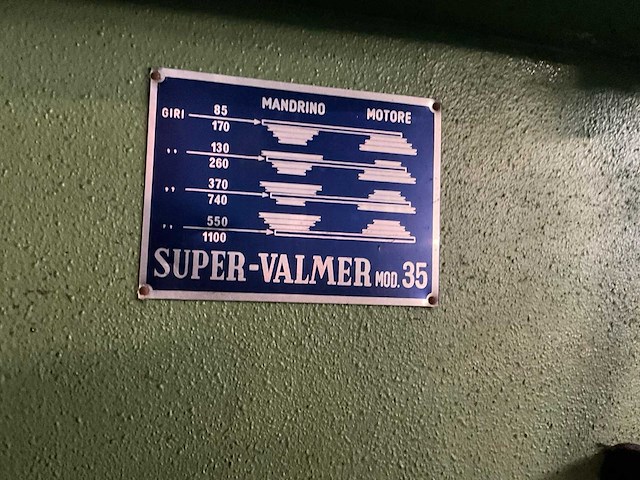 2007 valli&merlo tvc35 kolomboormachine - afbeelding 8 van  9