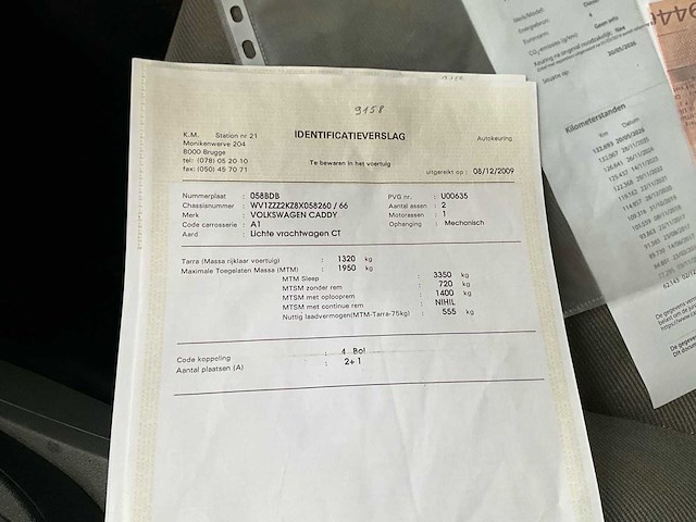 2007 volkswagen caddy personenauto - afbeelding 17 van  26