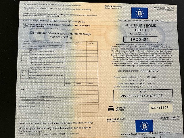 2007 volkswagen caravel - transporter automaat - afbeelding 20 van  22