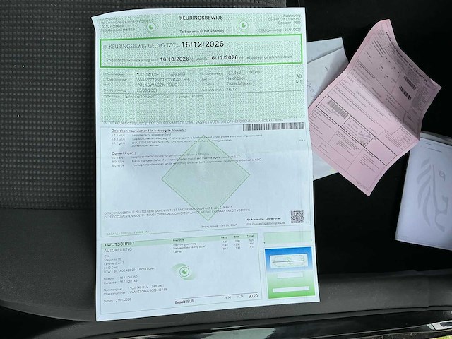 2007 volkswagen polo 1.4 personenauto - afbeelding 11 van  13