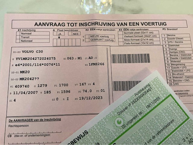 2007 volvo c30 - afbeelding 35 van  44