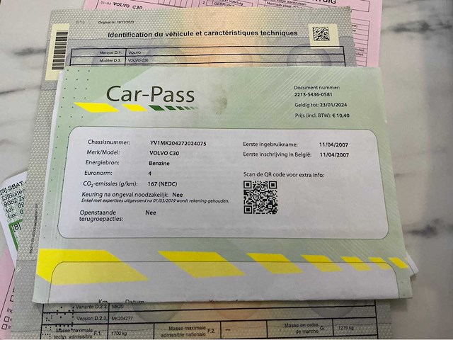 2007 volvo c30 - afbeelding 36 van  44