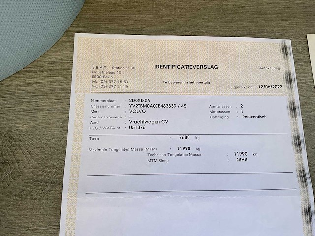 2007 volvo fl l 42 12n2 5.0 vrachtwagen - afbeelding 43 van  46