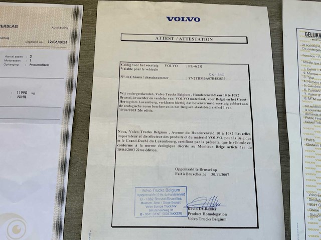 2007 volvo fl l 42 12n2 5.0 vrachtwagen - afbeelding 44 van  46
