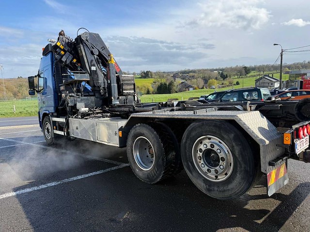 2007 volvo fm440 container lift hiab 21t vrachtwagen - afbeelding 12 van  28