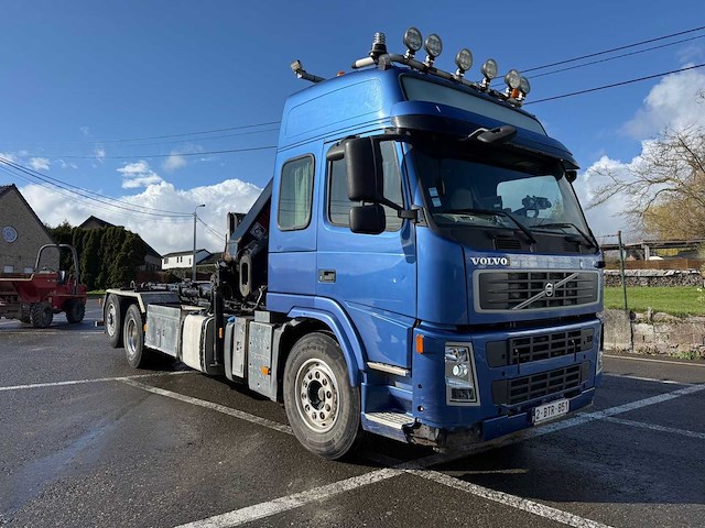 2007 volvo fm440 container lift hiab 21t vrachtwagen - afbeelding 24 van  28