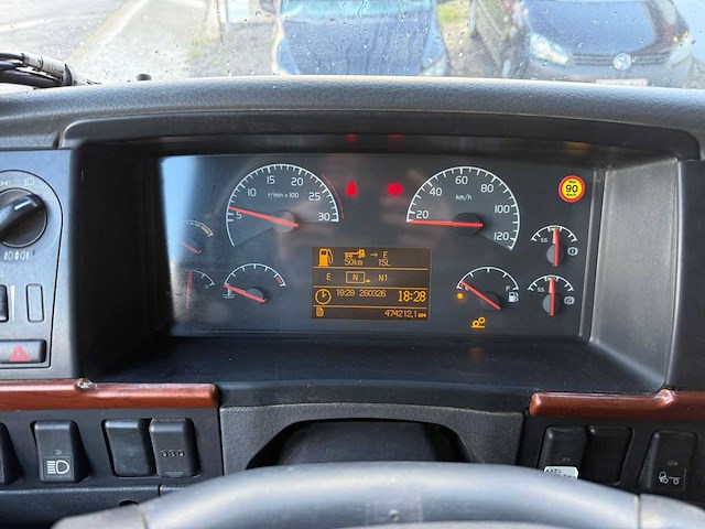 2007 volvo fm440 container lift hiab 21t vrachtwagen - afbeelding 26 van  28