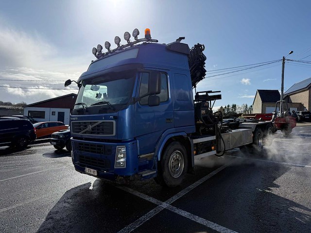 2007 volvo fm440 container lift hiab 21t vrachtwagen - afbeelding 1 van  27