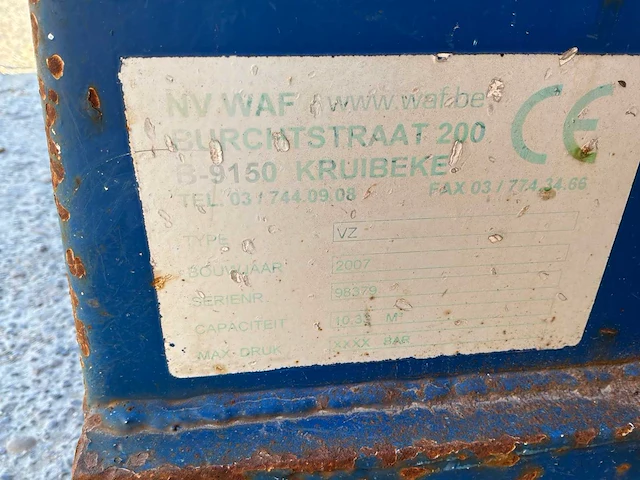 2007 waf hook ampliroll container/container andere eenheden & containers - afbeelding 4 van  12