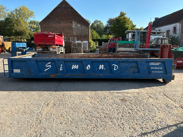 2007 waf hook ampliroll container/container andere eenheden & containers - afbeelding 12 van  12