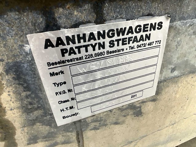 2007 weymar 2/3500w (elektrisch kipper) - afbeelding 2 van  25