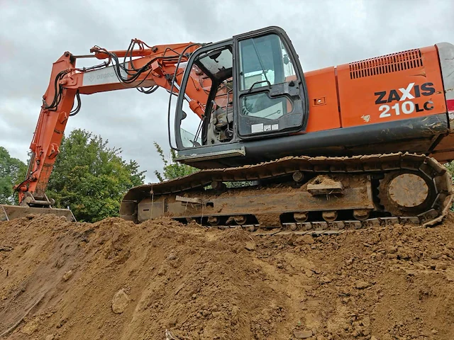 2008 - hitachi - zaxis 210lc - various cranes - afbeelding 3 van  10