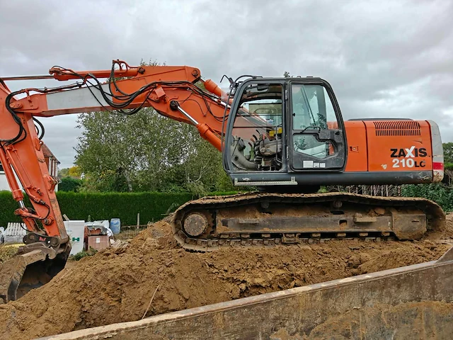 2008 - hitachi - zaxis 210lc - various cranes - afbeelding 1 van  10