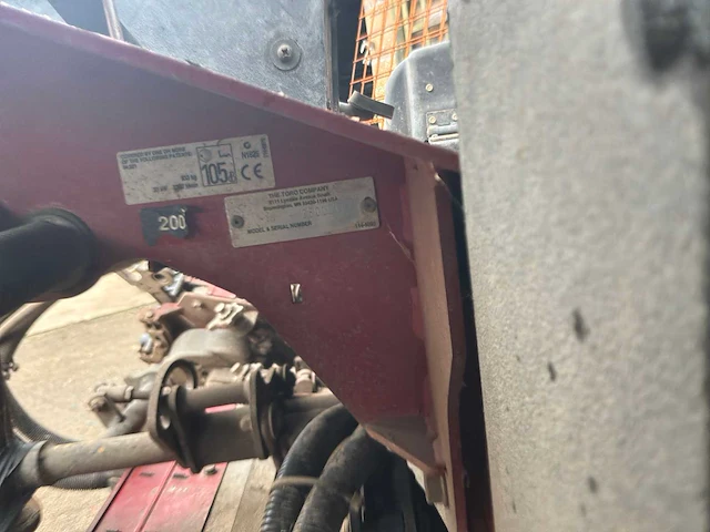 2008 - toro - reelmaster 5610 - turf machine - afbeelding 4 van  15