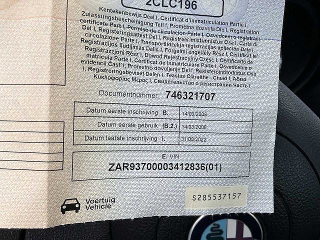 2008 alfa romeo 147 - afbeelding 20 van  30