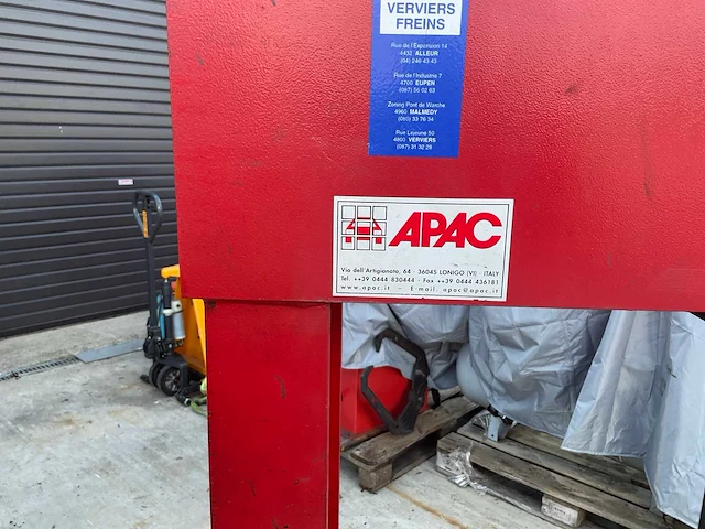 2008 apac hydraulische garage pers - afbeelding 2 van  7