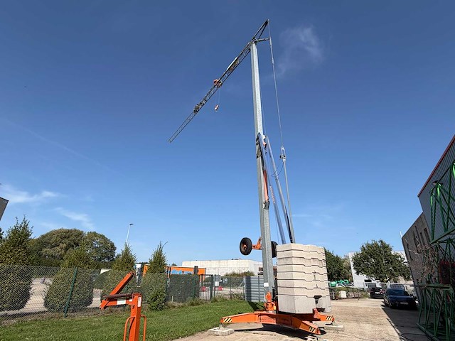 2008 arcomet a21h mobiele torenkraan - snelbouwkraan - afbeelding 9 van  16