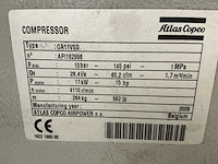 2008 atlas copco ga11 vsd schroefcompressor - afbeelding 6 van  11