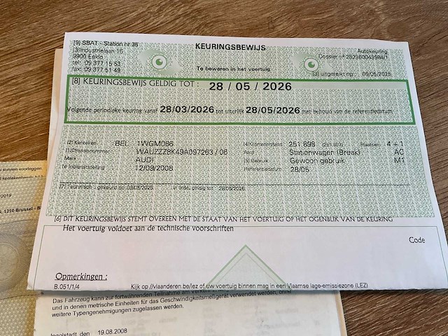 2008 audi a4 b8 - afbeelding 35 van  40