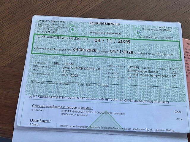2008 audi a6 personenauto - afbeelding 22 van  28
