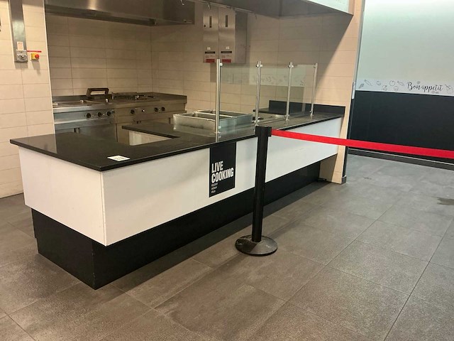 2008 back barkoeler met lades + pos-counter - afbeelding 1 van  5