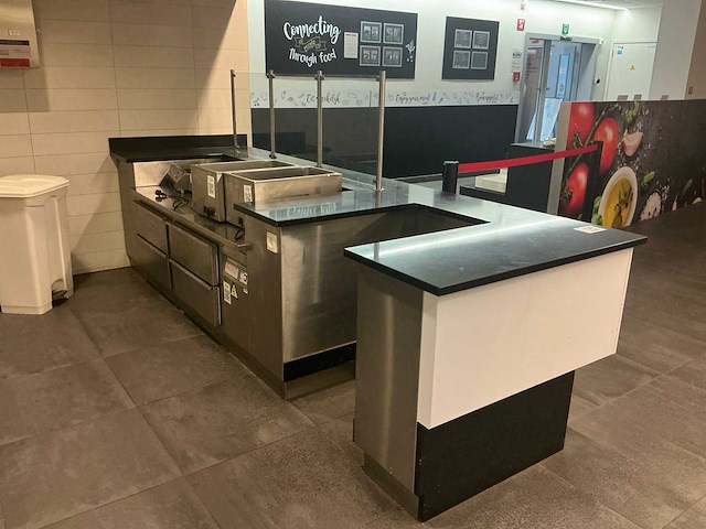 2008 back barkoeler met lades + pos-counter - afbeelding 2 van  5