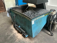 2008 bauer expo 900 afval kipcontainer - afbeelding 1 van  6